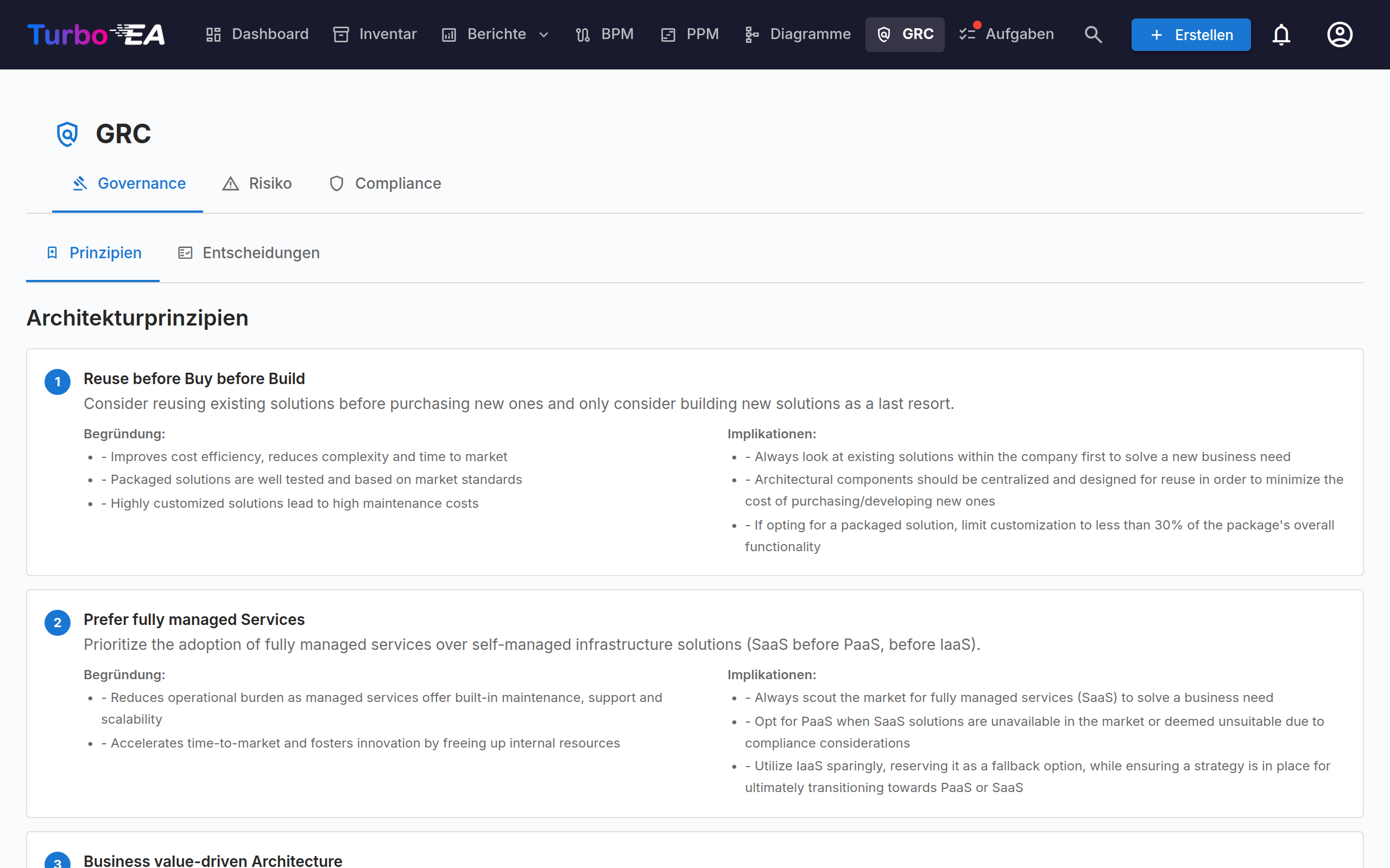 GRC — Governance-Reiter